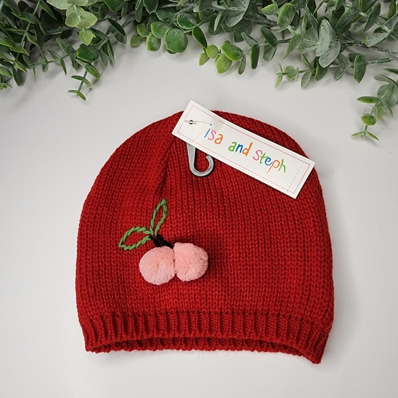Toddler Girls Knitted Winter Hat - Picture 1 of 1